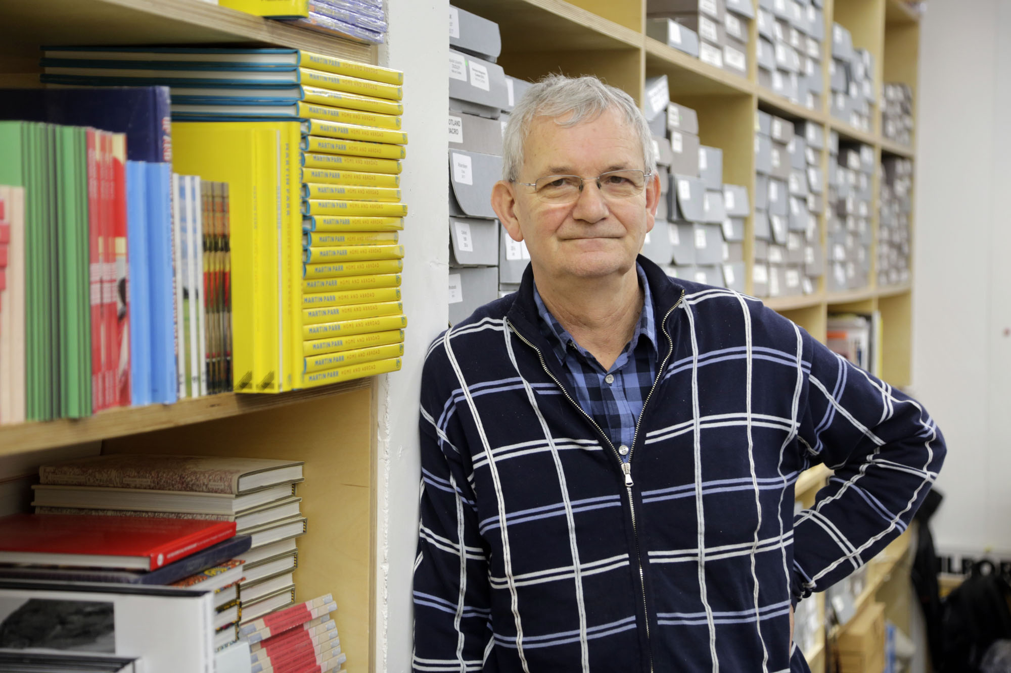 Martin Parr; photo by Paul Herrmann