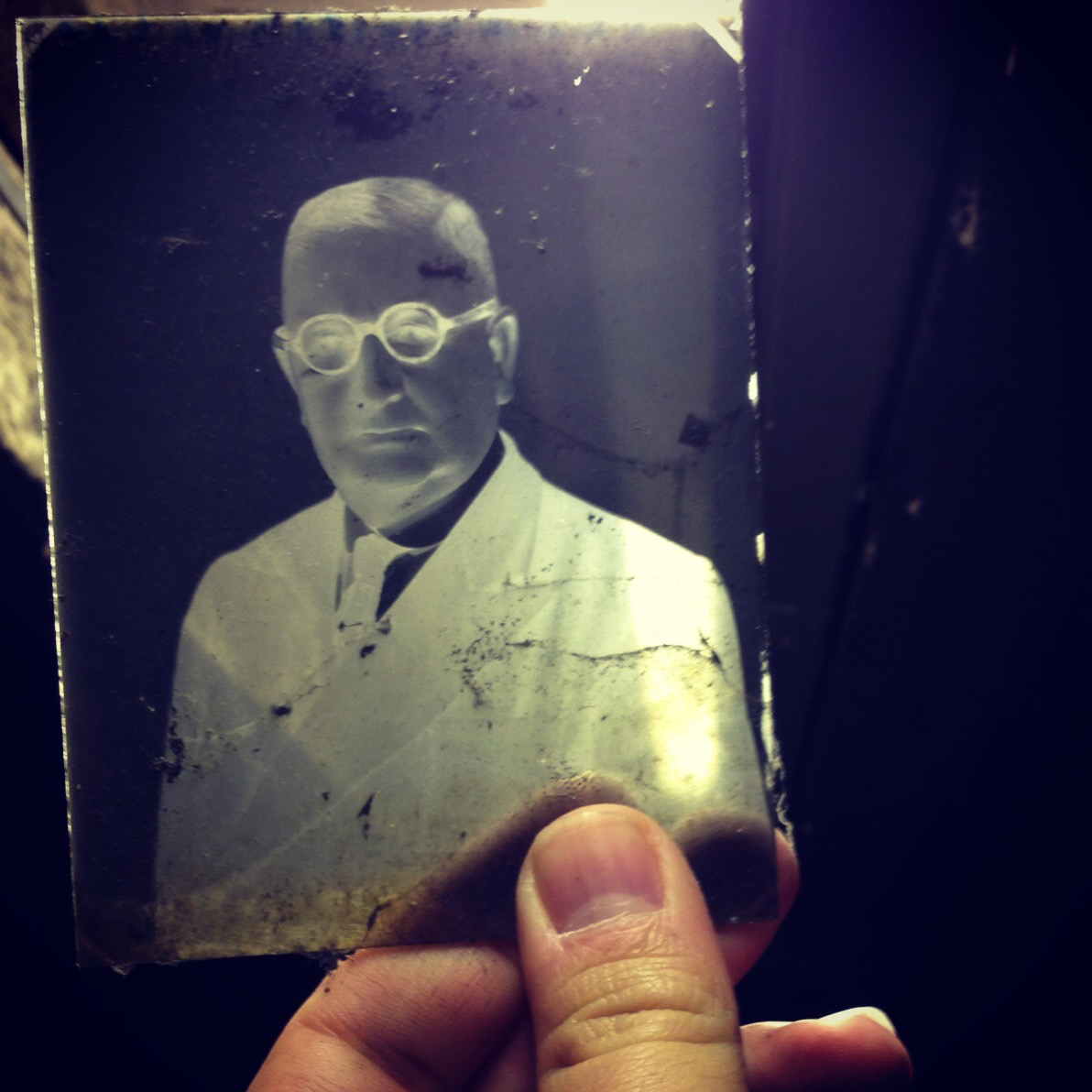 The first WW Winter glass plate